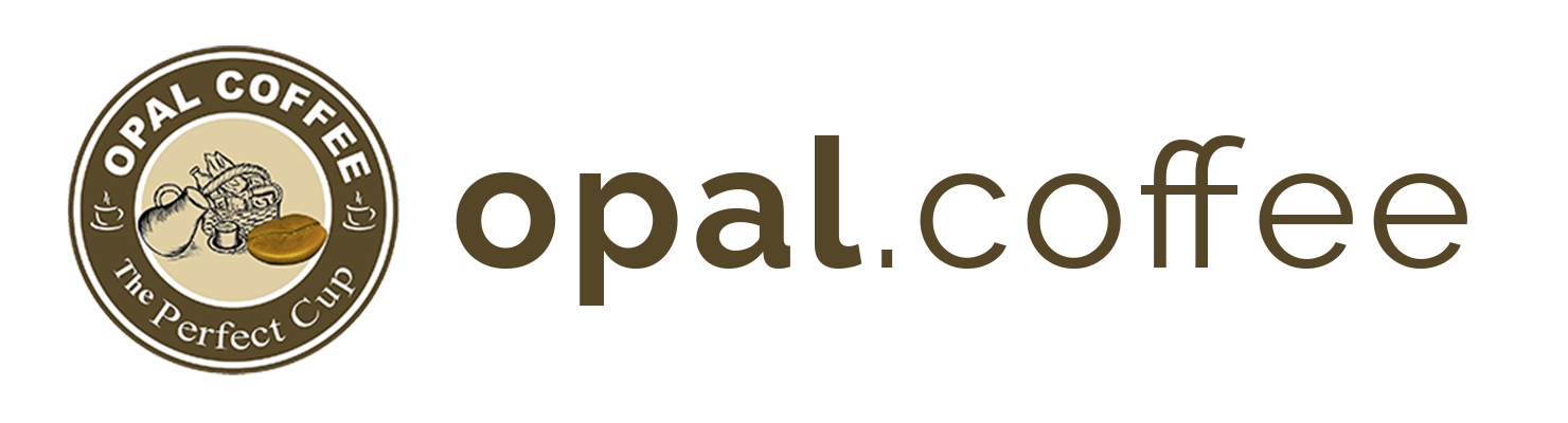 new site logo of Opal Coffee